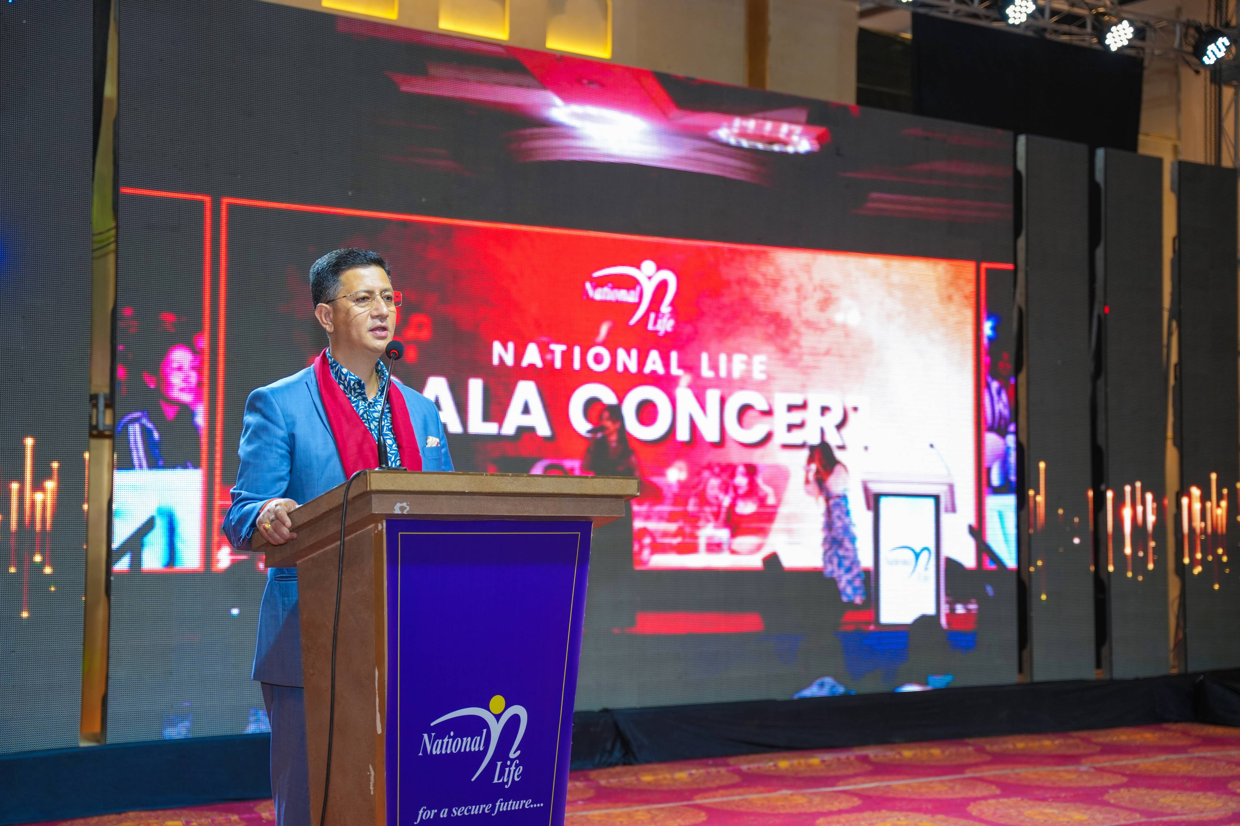 नेशनल लाईफको गाला कन्सर्ट भव्य रुपमा सम्पन्न